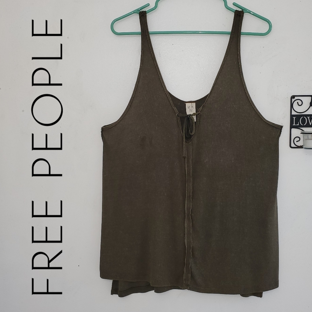 Free People We The Free Scarlett Tie-Front Tank Top